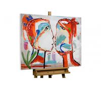 KunstLoft® Dipinto acrilico 'Un patto a vita' | dipinto a mano 100x75cm