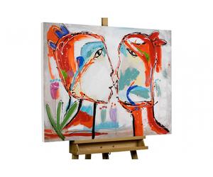 KunstLoft® Dipinto acrilico 'Un patto a vita' | dipinto a mano 100x75cm