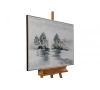 KunstLoft® Dipinto acrilico 'Walk in Autumn' | dipinto a mano 100x75cm