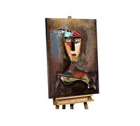 Kunstloft Metallo Rilievo 3D 'Court Jester' 75x100x5,5cm Fatto a Mano