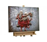 KunstLoft® Quadro in metallo 3D 'Same but Different' 80x60x5cm fatto a mano