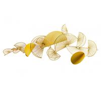 KunstLoft® Scultura da parete in metallo 'Crescent Moon' 105x47x22cm