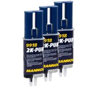 Kunstoffkleber Mannol 3x 30 G 9918 Riparazione Adhesivo 2K-PUR Paraurti
