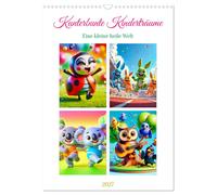 Kunterbunte Kinderträume (Wandkalender 2027 DIN A3 hoch), CALVENDO Monatskalende