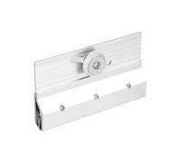 Kuntesetty 2 Pezzi M 6053 Rullo di Supporto Superiore per Porta Doccia, Accessorio per Bagno, Ruota a Sfera in Alluminio Adatta per Pannello in Vetro Del Bagno, 1 Pezzo