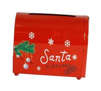 Kuntesetty Cassetta Postale per La Consegna Della di Natale, Cassetta Postale in Metallo per, Il Cortile E Il Festival