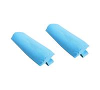 Kuntesetty Due Cuscini per La Testa E Il Collo da Chaise Longue, Ideali per Interni Ed Esterni, Cielo Blu