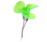 Kuntesetty Mini Generatore Eolico Kit Modello Miniatura Turbina Orizzontale Motore Eolico in Plastica Assemblaggio Manuale Giocattolo Adatto per Esperimen, Multicolore, m