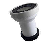 Kuntesetty Prolunga Universale per Flangia WC per Un Drenaggio Ottimale, Dritto Non spostato