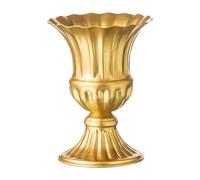Kuntesetty Vaso Da Fiori per Composizioni Floreali Portavaso Compatto in Ferro Resistente Ornamento Decorativo Moderno per Piante Adatto per Libreria Cucina Sal, Style C