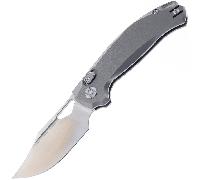Kunwu DJANGO ELMAX Satin Titanium Texture Buccia d'Arancia Beadblast X707T-2