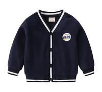 Kunyeah Maglione a Maniche Lunghe per Bambini, con Scollo a V, per l'autunno e l'inverno, per i Ragazzi per 2-8 Anni