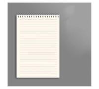 KUNYOS A4 A5 B5 Libro a spirale Quaderno a spirale To-Do Foderato DOT Carta a griglia vuota Diario Diario Sketchbook for materiale scolastico Cancelleria(Line,B5)