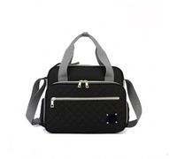 KUNYOS Borsa For Il Cambio Del Pannolino Bambino, Borsa For Pannolini A Tracolla Leggera Con Piccola Partizione, Adatta For I Viaggi Quotidiani Dei Genitori, Da Viaggio For Campeggio(Black)