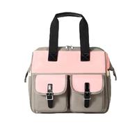 KUNYOS Borsa For Il Cambio Del Pannolino Bambino, Borsa For Pannolini Piccola E Leggera, Multifunzionale Impermeabile Resistente All'usura Con Più Tasche, Zaino Da Viaggio For La Mamma(Pink)