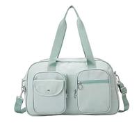 KUNYOS Borsa For Il Cambio Pannolini For Neonati Di Grande Capacità, Borsa For Multi-scomparto E Multi-tasca Con Separazione Tra Asciutto Bagnato, Facile Da Riporre(Green)