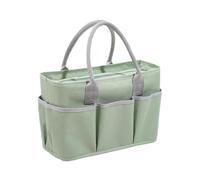 KUNYOS Borsa for il pranzo da donna, multitasche, grande capacità, borsa isolante portatile multifunzionale, facile da trasportare for lavoro/scuola/picnic/viaggi/attività all'aperto(Light green)