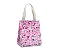 KUNYOS Borsa for il pranzo donne e bambini, borsa isolata portatile con velcro di grande capacità, adatta lavoro/scuola/picnic/viaggi godersi una vita migliore(Leopard)