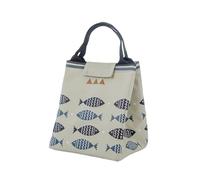 KUNYOS Borsa for il pranzo donne e bambini con conservazione del calore refrigerazione, borsa portatile a forma di cartone animato, adatta confezionare cibo lavoro/picnic/viaggi(Light Grey)