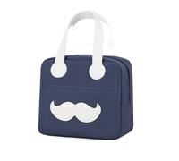 KUNYOS Borsa for il pranzo donne e ragazze, conservazione del calore a prova di perdite, adatta lavoro/scuola/picnic/viaggi/pranzo all'aperto, una meravigliosa esperienza vita(Navy blue)