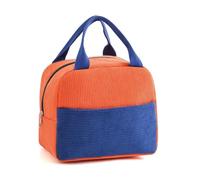 KUNYOS Borsa for il pranzo donne e ragazze, conservazione del calore, facile da trasportare, adatta lavoro/scuola/picnic/viaggi/pranzo all'aperto, una meravigliosa esperienza vita(Blue)