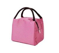 KUNYOS Borsa termica for il pranzo, facile da trasportare, unisex, adatta a tutte le stagioni, adatta for lavoro, viaggi, scuola, picnic e for godersi un buon momento(Rose,M)