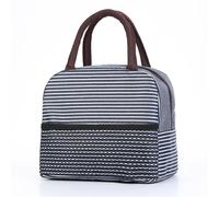 KUNYOS Borsa termica for il pranzo, facile da trasportare, unisex, adatta a tutte le stagioni, adatta for lavoro, viaggi, scuola, picnic e for godersi un buon momento(Cyan,L)