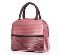 KUNYOS Borsa termica for il pranzo, facile da trasportare, unisex, adatta a tutte le stagioni, adatta for lavoro, viaggi, scuola, picnic e for godersi un buon momento(Red,L)