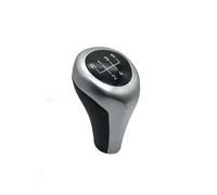 KUNYOS Cambio Per Auto Per BMW Serie 1 3 5 6 E30 E32 E34 E36 E38 E39 E46 E53 Pomello Del Cambio Manuale MT Gear Silver A 5 E 6 Velocità Pomelli Leva(5speed)