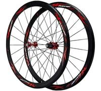 KUNYOS Cerchio da Corsa 700C Set di Ruote da Corsa Bicicletta Ruota da 28 Pollici Cerchio A Camera Vuota per 7 8 9 10 11 12 velocità per Freni A V/Freno A Cerchione