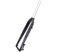 KUNYOS Forcella Rigida MTB 26 "27,5" 29 "Forcella per Bici in Lega di Alluminio 1-1/8" Freno A Disco A Tubo Dritto Forcella Anteriore A Sgancio Rapido 9 * 100 Mm,Nero,29inch