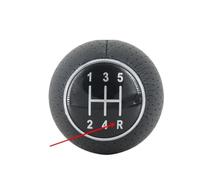 KUNYOS in pelle Per A3 S3 8L 2000-2003 Per A4 S4 B6 B7 12mm / 23mm Leva Del Pomello Cambio Per Auto Testa Della Maniglia Bastone Pomello cambio auto(12345R 12mm)