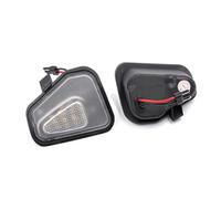 KUNYOS Luce targa Canbus Per Passat CC Per Scirocco MK3 Per Jetta MK6 Per EOS CC 2PC SMD Led bianchi Luci pozzanghera Modulo sotto le lampade per specchietti laterali