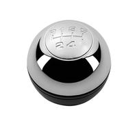 KUNYOS Per Solo Manopola Cambio Manuale Per Alfa Per Romeo Per Giulietta 2010-2018 ABS/Metallo 5 Marce/6 Marce Nero/Cromo/Argento Elegante Leva Del Cambio 1 Pomello Del(5 Speed Chrome)
