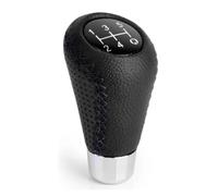 KUNYOS Pomello Leva Cambio Per Universal 5 Speed Manual Leather Red Stitch