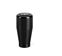 KUNYOS Pomello Leva Cambio Pomello Del Cambio Universale A 5 Velocità In Alluminio Per M8 M10 M12 Leva Del Cambio Per Cambio Manuale Pomello Del Cambio(Black)