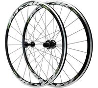 KUNYOS Ruote Bici da Corsa 700C Freni A C/V/sul Cerchione Cerchi A Doppia Parete da 30Mm per Mozzi 8 9 10 11 12 velocità Mozzo 100/130 Mm QR,Verde