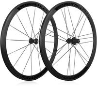 KUNYOS Ruote per Bici da Corsa 700C con Sgancio Rapido, Cerchio in Lega di Alluminio, Ruote Anteriore E Posteriore 16/21H, Mozzi Frenata C/V per 7/8/9/10/11/12 velocità,Nero,50cm