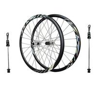 KUNYOS Ruote per Bici da Corsa 700C, Lega di Alluminio 36 Mm, Freno A Disco, Mozzo HG Compatibile con Cassetta 8/9/10/11/12 velocità, 24 Fori,Argento,QR