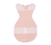 KUNYOS Sacco Nanna for Neonati, Rete Traspirante, Trapunta Anti-calci, Favorisce Un Sonno Sano, Cotone Lavabile in Lavatrice, Doppia Cerniera, Comodo Cambio del Pannolino(Light Pink,M(3-6month))