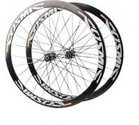 KUNYOS Set di Ruote per Bici da Strada 700C*23C-25C-28C Cerchio in Lega di Alluminio 40/50MM Mozzo A Sgancio Rapido 20H per Ruote 7 8 9 10 11 velocità,Disc Brake,50MM