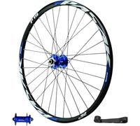 KUNYOS Set di Ruote per Bici MTB Freno A Disco da 26/27,5/29 Pollici Perno Passante da 142 Mm HG Cerchio Ruota Posteriore Anteriore per Bici per Cassetta 7-11 velocità,QR Front,27.5inch
