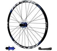 KUNYOS Set di Ruote per Bici MTB Freno A Disco da 26/27,5/29 Pollici Perno Passante da 142 Mm HG Cerchio Ruota Posteriore Anteriore per Bici per Cassetta 7-11 velocità,Thru axle Rear,29inch