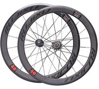 KUNYOS Set di Ruote per Bicicletta Pieghevole Piccola 406/451 Ruota Anteriore e Posteriore 20 Pollici 22 Set Telaio Alto V Brake Mozzo 40 Altezza Cerchio da Ciclismo,Nero,406 73/130mm
