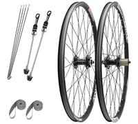 KUNYOS Set di Ruote per Mountain Bike 26 27.5 29 Pollici in Lega di Alluminio Freno A Disco QR MTB Ruota Anteriore Set di Ruote Posteriori Cassetta Mozzo con Cuscinetto Sigillato 6-11 Marce,29inch