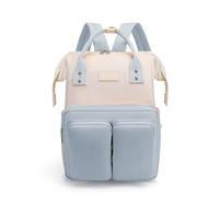 KUNYOS Zaino For Cambio Pannolini, Borsa For Multifunzionale E Impermeabile Di Grande Capacità, Leggera For Neonati Da Viaggio Quotidiano, For Papà Mamma(Light blue)