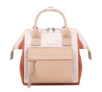 KUNYOS Zaino For Il Cambio Del Pannolino Bambino, Borsa For Pannolini Multitasche Resistente All'usura, A Tracolla Leggera, Adatta For Portare Fuori Le Necessità Quotidiane, For Papà E Mamma(Pink)