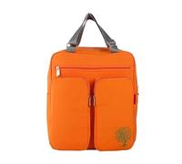 KUNYOS Zaino multifunzionale for pannolini for bambini con tasche portaoggetti espanse, grande borsa da viaggio for for, si adatta facilmente alle necessità quotidiane del bambino(Orange)