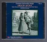 Kunz, Erich - German University Songs-Volume. 4