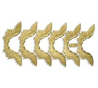 Kunze 6 Ali d'Angelo, Carta Laminata, Gold, 11 x 23 x 0.05 cm